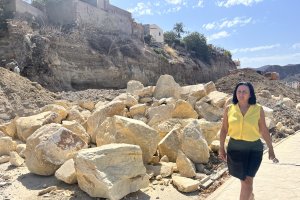 La alcaldesa de Cantoria, Puri Sánchez, en una fotografía de archivo.