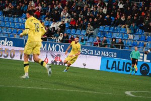 Salió en la segunda parte en Huesca y su aportación fue clave para sumar.