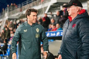 Rubi volvió a un campo donde le tienen mucho cariño porque llevó al Huesca a Primera.