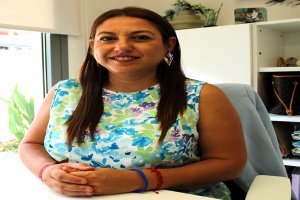 Tamara, profesional del Centro de Día y Terapias Neuromar.