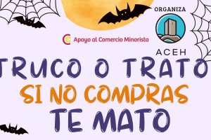 Detalle del cartel de la campaña de comercio de Huércal-Overa.