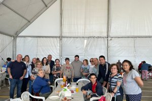 Encuentro de Asociaciones con las tradicionales migas en Huércal-Overa.
