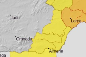 Aviso amarillo en la provincia de Almería.