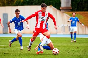 Los futbolistas del Almería B son la sensación de la 2ª RFEF.