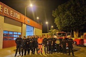 Bomberos del Consorcio de Poniente parten a Paiporta esta madrugada.