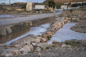 Las riadas provocadas el pasado domingo 3 de noviembre en Níjar.