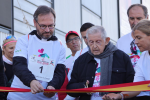 La carrera solidaria organizada por la Fundación Jesús Peregrín.