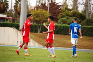 Joán y Valen, dos piezas fundamentales para Alberto Lasarte. JESÚS SÁNCHEZ PHOTO