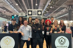 El equipo de Katrina Gold en el último Salón Look Madrid 2024.