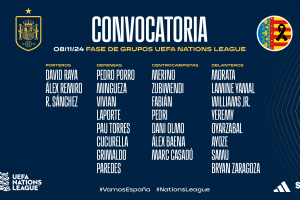 Lista de convocados para los encuentros frente a Dinamarca y Suiza.
