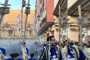 José Ángel Vázquez, pertiguero de la Merced y pregonero de la Semana Santa de Almería 2025.
