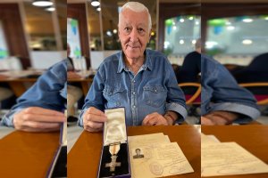 José López Bermejo durante la entrevista.