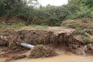 El Campillo, aislado. FOTO MASEGOSA