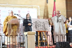 Momento de una de las recreaciones históricas.