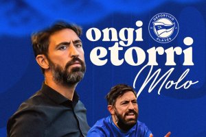 Molo vuelve con fuerza a los banquillos y espera hacer un buen trabajo en el Alavés B. 