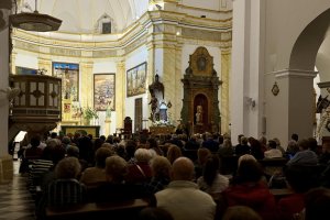 Misa multitudinaria en Gádor en honor a Santa Ángela de la Cruz.