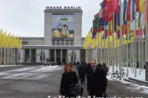 Primera jornada de la Feria Agrícola de Berlín.