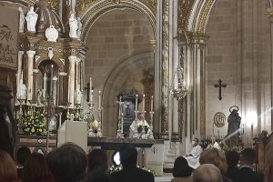 Primera misa del obispo coadjutor, Antonio Gómez Cantero.
