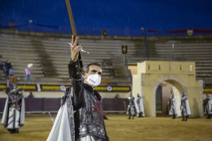 La celebración de los Moros y Cristianos de Vera 2021.