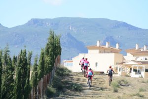 Recorrido por las ramblas de Los Gallardos.