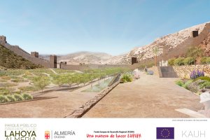 Vista general del futuro parque de La Hoya