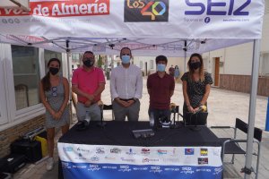 El alcalde carbonero fue el primer invitado.