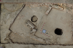 Imagen cenital de la vivienda morisca encontrada