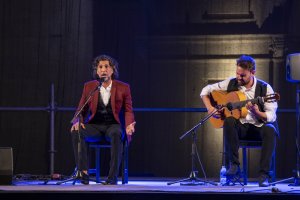 Arcángel, maestría flamenca en la Plaza Vieja.