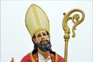 San Indalecio recibe culto en la Catedral.