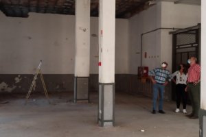 Así está el interior del antiguo edificio de Correos