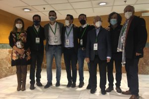 Los almeriense, en el cónclave andaluz junto a Juanma Moreno.