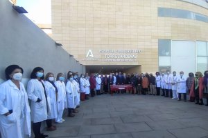 Acto celebrado en el Hospital de Torrecárdenas.