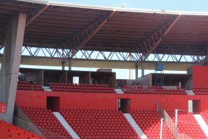 La nueva zona de palcos en la tribuna alta.
