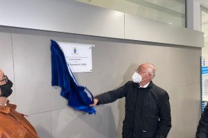 Inauguración del Edificio Polivalente en el Puerto de Roquetas de Mar.