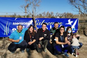 Miembros de la organización del festival.