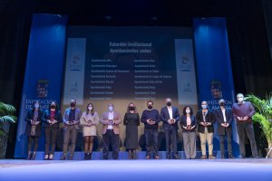 Agradecimientos a municipios sede.