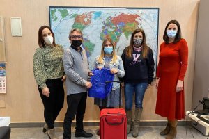 María del Carmen Cuevas, Onofre Muñoz, Celia Morales, Ángela Nicolás e Isabel Álvarez.