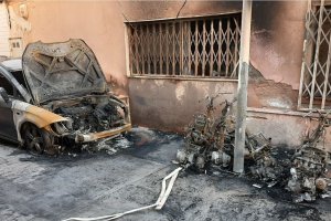 Nuevo incendio de madrugada en la capital.