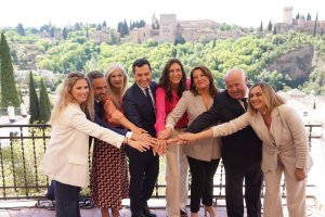 Presentación de los cabezas de lista de las ocho provincias.