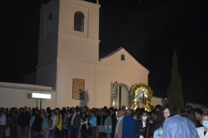 San José fue trasladado desde la ermita a la iglesia.