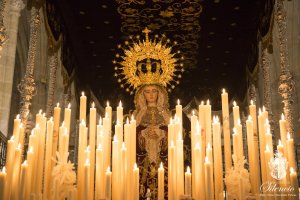 La Virgen del Consuelo, en el interior de la Catedral.