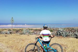 Bicicleta de montaña para recorrer parajes como los del Parque Natural Cabo de Gata-Níjar.