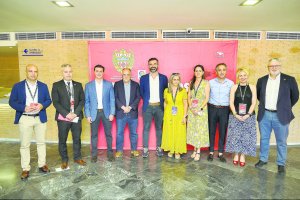 Foto institucional antes de empezar con el seminario.