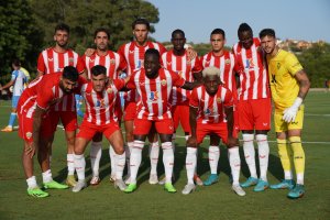 El once del Almería.