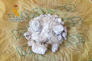 Droga incautada por la Guardia Civil.