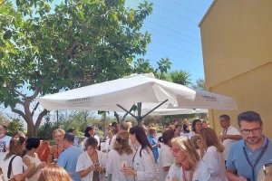 Aperitivo de Feria en el Hospital de Torrecárdenas.