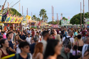 Gran ambiente en la tarde del miércoles en el Recinto Ferial con motivo del Día del Niño.