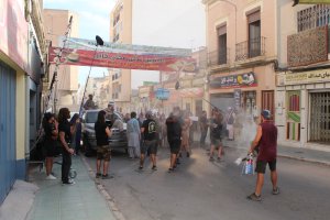 Rodaje de secuencias de La Unidad en la calle Regocijos de Almería.