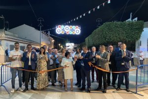 Inauguración del recinto ferial este 2022.