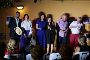 La alcaldesa inaugura la XVII Semana Cultural organizada por la Asociación de Vecinos Nicolás Salmerón ‘Puerta de Europa’.